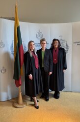 Nuotr. iš kairės: prokurorė Eglė Skrodenytė, generalinė prokurorė Nida Grunskienė ir prokurorė Sonata Mecelicienė