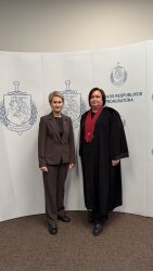 Šiandien Panevėžyje prisiekė prokurorė A. Rudytė-Paltarokienė.